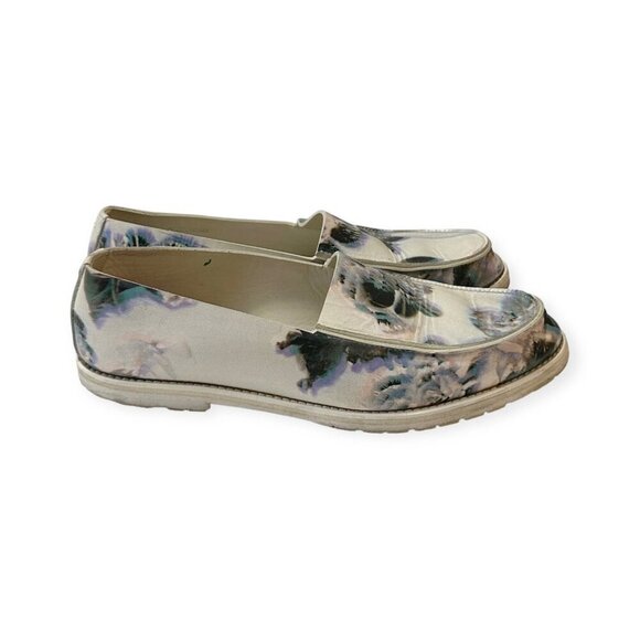 Maison Martin Margiela White 3D Floral Slip on Loafers, Size 41EU - Picture 11 of 12